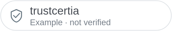 Inline · Light trust status