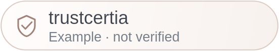 Inline · Rose trust status