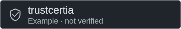 Ticket · Dark trust status