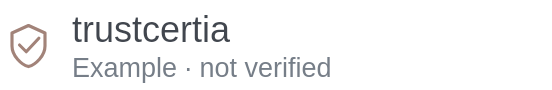 Signature · Rose trust status